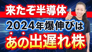 【来たぞ半導体】2024年爆伸びは あの出遅れ株 [upl. by Truscott]