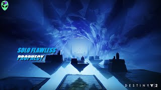 Destiny 2  Solo Flawless Prophecy Dungeon Season Of The Seraph Warlock yaya [upl. by Nonnairb748]