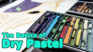 The Basics of Dry Pastel  How to use Dry Pastels [upl. by Amora]