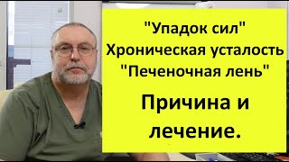 Секреты борьбы с хронической усталостью Упадок сил Печеночная лень Причина и лечение [upl. by Sparky162]