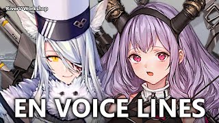 TyphonSantalla EN Voice Lines  Arknights明日方舟 ティフォンサンタラ 英語ボイス集 [upl. by Zabrine]