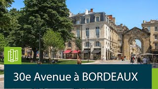 30e Avenue à BORDEAUX [upl. by Jozef]