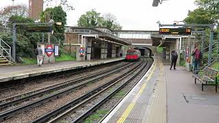 London Underground Piccadilly Line 1973 Stock Trains At Osterley 23 October 2017 [upl. by Ebarta350]