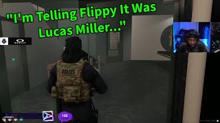 Matts Reaction To Den Plan of Snitching to Flippy On Lucas Miller  NoPixel 40 GTA RP [upl. by Barbara]