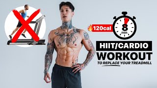 Replace Treadmill With This 8 Min HIITCARDIO Workout [upl. by Ellessig980]