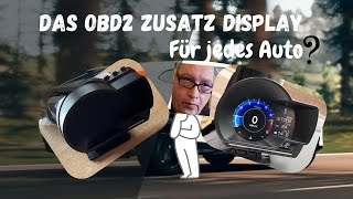 OBD2 Zusatz Display für jedes Auto [upl. by Ellerahs]