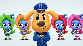 Antels Rescue Squad  Police Cartoon  Funny Cartoon  Kids Cartoon  Sheriff Labrador  BabyBus [upl. by Snook]