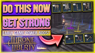 GET RARE LOOT EARLY amp EASY  Throne And Liberty Rare Weapon  Armor How To Get [upl. by Harl]