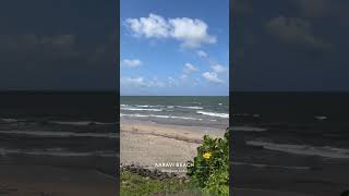 View from outside the beach🏖 🌅 view beachvibes vibesviralshort viralshort youtubeindiashorts [upl. by Narih282]