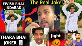 THARA bhai joginder newcontroversyStart with elvish yadav ElvishYadavVlogs TheSocialFactory [upl. by Aiceila]