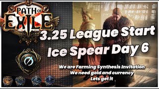 PoE 325 Ice Spear Forgotten Invitation for gold and currency strat [upl. by Wesley479]