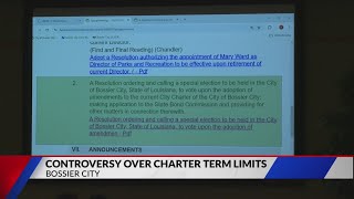 Controversy over Bossier City Charter term limits continues [upl. by Novelia]