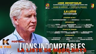 Découvrez la liste de Marc Brys sans TokoEkambi [upl. by Laban]