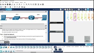 CCNA1 v702 PRACTICAL FINAL EXAM ITN Final Skills Exam PTSA  Simple Networking Project in PKT [upl. by Nirik]