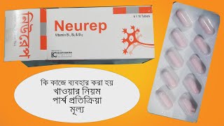 Details about  Neurep Tablet  Vitamin B1  B6 B12 [upl. by Ceciley]