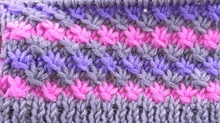 For beginners the first pattern to be made is a two needle knitting pattern two knitting knitting [upl. by Waltner335]