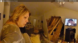 Drunk City Administrator Destroys Her House and Neighbors Car [upl. by Nnyrat]