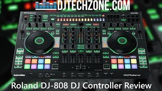 Roland DJ808 Serato DJ Controller Video Review [upl. by Gignac]