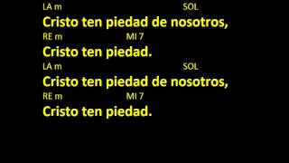 CANTOS PARA MISA  SEÑOR TEN PIEDAD 1  ACORDES Y LETRA [upl. by Amethist]