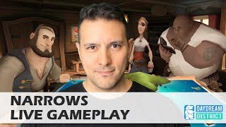 Become A Pirate Narrows for Daydream VR Live Gameplay [upl. by Nojel]