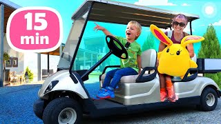 Lucky gioca con le macchine 🚗🚕🚙 I migliori episodi 🐰 Video per i bambini piccoli [upl. by Ifok996]