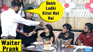 Waiter Prank Part 4  Bhasad News  Pranks in India [upl. by Marella290]