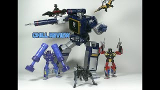 Toys R Us Transformers Masterpiece MP02 Soundwave wCassettes CHILL REVIEW [upl. by Lagasse857]