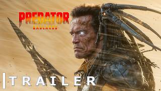 PREDATOR 6 BADLANDS 2025  First Trailer  Arnold Schwarzenegger Returns [upl. by Ardnasac]