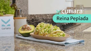 Curiara Receta de arepa Reina Pepiada [upl. by Brabazon]