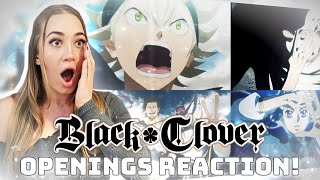 HOW ARE THEY THIS GOOD ALL BLACK CLOVER Openings REACTION 113 [upl. by Ellerol]