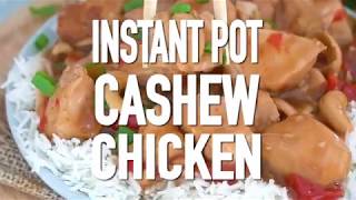 Instant Pot Cashew Chicken Recipe [upl. by Hedaza]