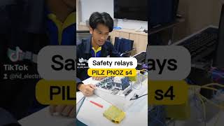 วิธีแก้ไขปัญหา Safety relay  Pilz ไม่ทำงาน shorts [upl. by Atiugal754]