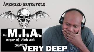 Avenge Sevenfold M I A Reaction Video [upl. by Ardnaxela38]