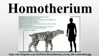 Homotherium [upl. by Eileek879]