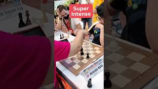 Super intense endgame Played between IM Rolando Nolte versus GM Daniel Quizon [upl. by Aleac]