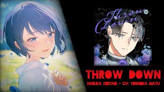 【Haruka Kiritani】スローダウン Throw Down  MILGRAM x SEKAI AI Cover ENG Sub [upl. by Carpet]