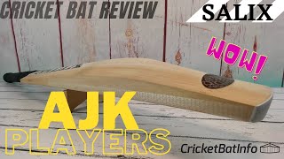 Salix AJK Players Cricket Bat Review  WOW [upl. by Esch]