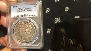 5000 PCGS Genuine Morgan Silver Dollars Cleaned vs Polished You Tell Me [upl. by Ellemrac310]