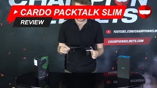 Cardo Packtalk Slim Review  Installation Guide  ChampionHelmetscom [upl. by Gujral]