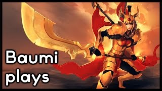 Dota 2  PASSIVE DIVINE AWESOME GAME  Baumi plays LC [upl. by Icrad490]