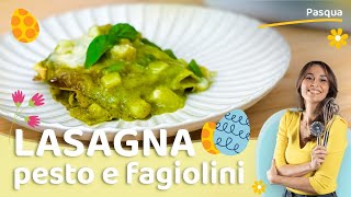 Lasagne pesto fagiolini e patate  Benedetta Parodi Official [upl. by Ahlgren]