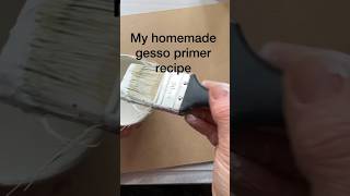 Homemade Gesso Primer Recipe [upl. by Watts765]