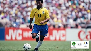 BRASIL 2 X 0 URUGUAI em 1993 SEGUNDO TEMPO HISTÓRICO DE ROMÁRIO 11 [upl. by Erlewine]