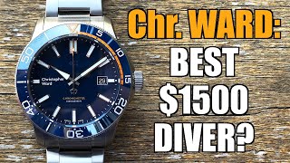 Christopher Ward Trident C60 Elite 1000 Automatic Dive Watch Review  Perth WAtch 331 [upl. by Einittirb]