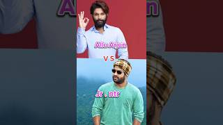 Allu Arjun 🥵😈 vs JrNtr 🔥🥵pushpa devara shorts [upl. by Anurb]