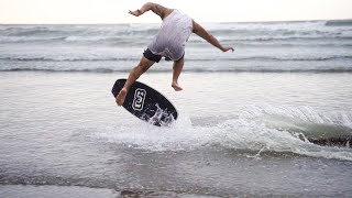 Kickflip on a Skimboard Shorts [upl. by Snah]