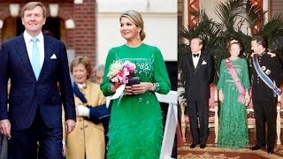 Koningin Máxima draagt japon van Beatrix 33 jaar later [upl. by Karna]