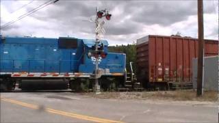 SLR At Danville Junction Maine on 91811 [upl. by Aihsercal]