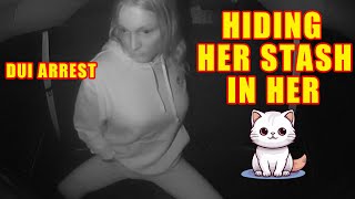 Handcuffed 18YearOld Talks to Her Mom About Hiding Her Stash in Her Kitty [upl. by Eimat]