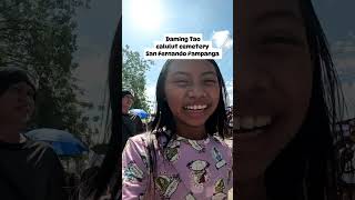 CALULUT CEMENTERY SAN FERNANDO PAMPANGA DAMING TAO UNDAS follow trending viralvideo maimpis [upl. by Anerak]